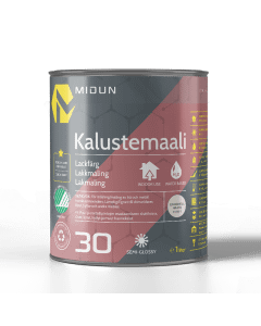 Kalustemaali 30 Puolikiilt&auml;v&auml; Munankuori-sviitti