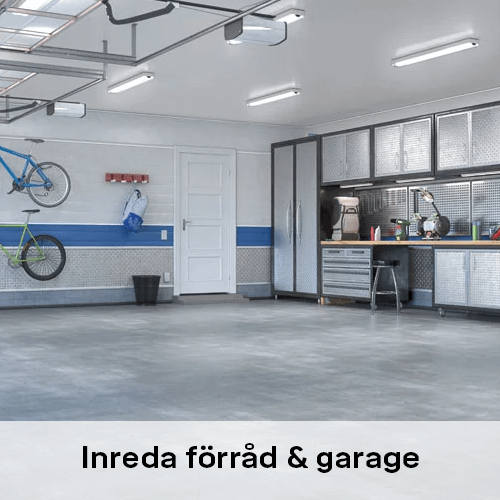 Inreda f&ouml;rr&aring;d & garage | Byggmax