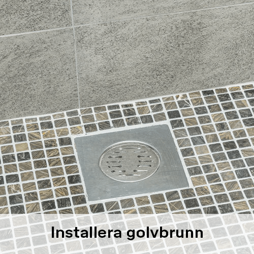 Installera golvbrunn | Byggmax Installera golvbrunn | Byggmax