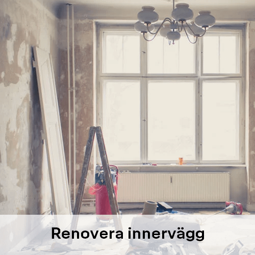 Renovera innerv&auml;gg | Byggmax