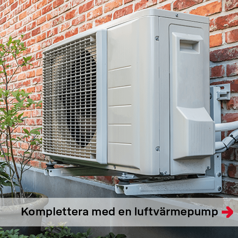 Komplettera med en luftvärmepump | Byggmax Komplettera med en luftvärmepump | Byggmax