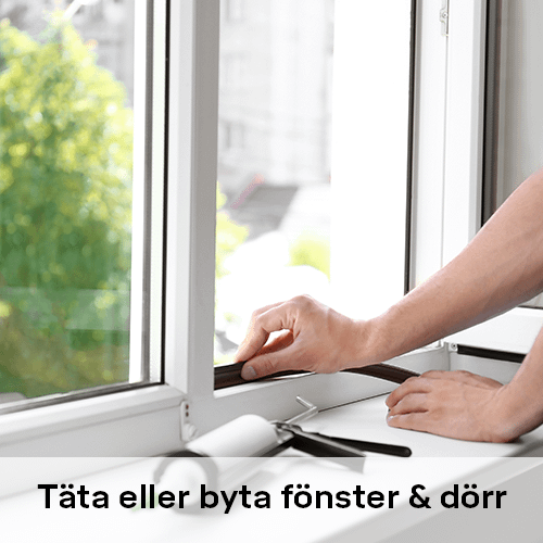 Täta eller byta fönster och dörrar | Byggmax Täta eller byta fönster och dörrar | Byggmax