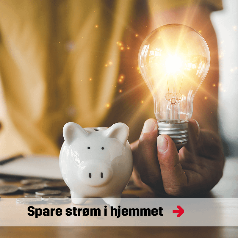 Spare str&oslash;m i hjemmet | Byggmax