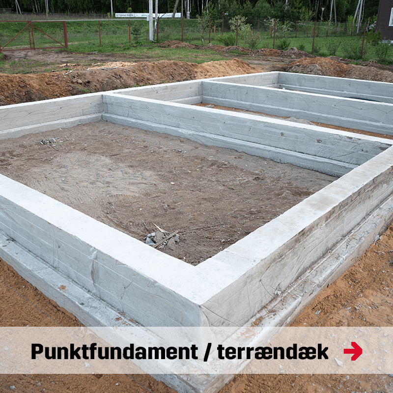 Punktfundament eller terrændæk? Hvad er bedst, og bedst for miljøet? | Byggmax Punktfundament eller terrændæk? Hvad er bedst, og bedst for miljøet? | Byggmax