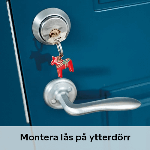 Montera lås på ytterdörr | Byggmax Montera lås på ytterdörr | Byggmax