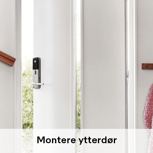Montere ytterdør | Byggmax Montere ytterdør | Byggmax