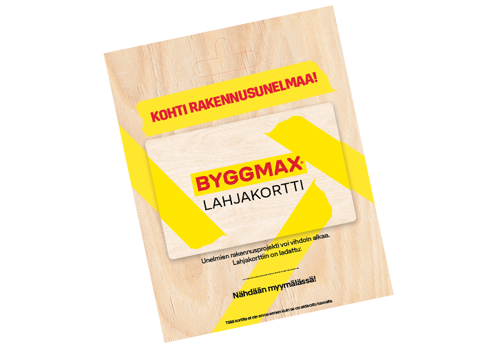 Lahjakortti | Byggmax